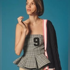 Anthropologie Peplum Top